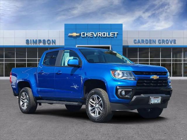 2022 Chevrolet Colorado 2WD Crew Cab Short Box LT for sale in Garden Grove, CA