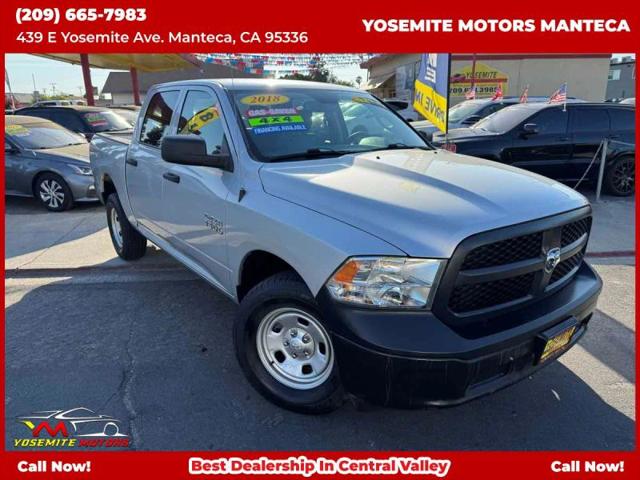 2018 Ram 1500 Tradesman Crew Cab 4x4 5'7" Box for sale in Manteca, CA