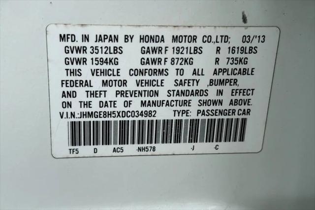 2013 Honda Fit Sport