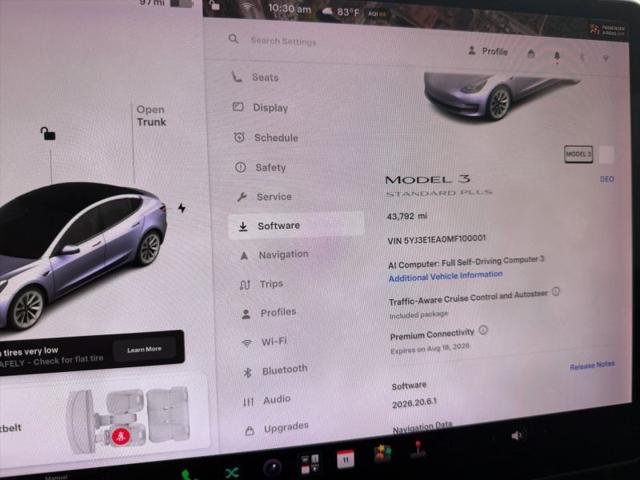 2021 Tesla Model 3 Standard Range Plus Rear-Wheel Drive
