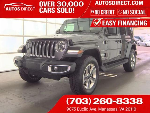 2020 Jeep Wrangler Sahara 4x4 for sale in Fredericksburg, VA