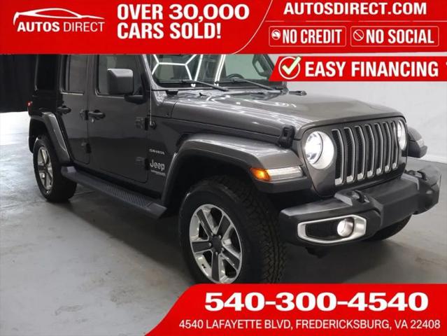 2020 Jeep Wrangler Sahara 4x4 for sale in Fredericksburg, VA
