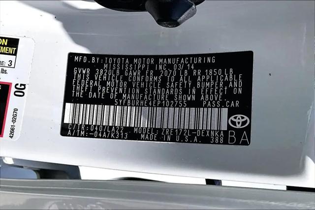 2014 Toyota Corolla LE Premium