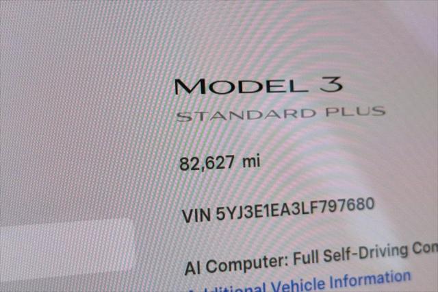 2020 Tesla Model 3 Standard Range Plus Rear-Wheel Drive