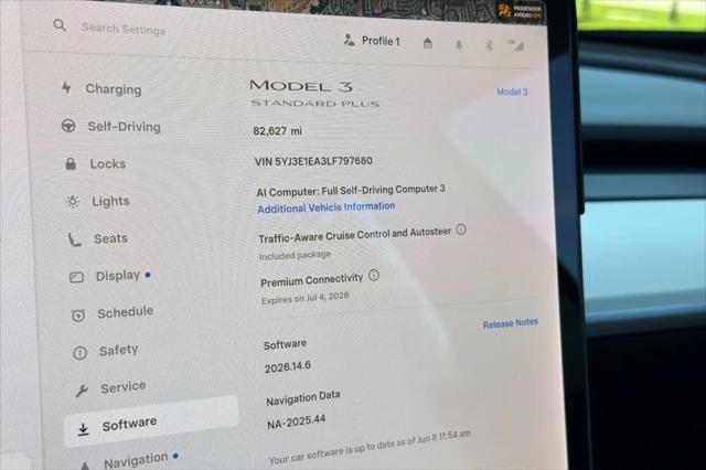2020 Tesla Model 3 Standard Range Plus Rear-Wheel Drive