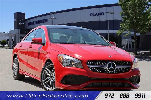 2018 Mercedes-Benz CLA 4MATIC for sale in Plano, TX