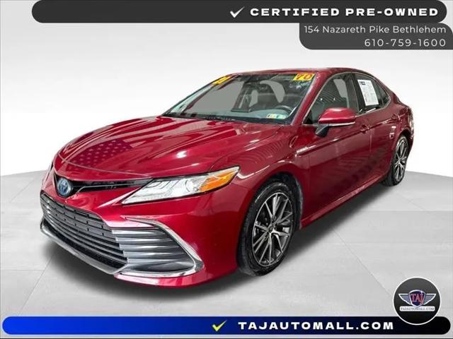 2021 Toyota Camry Hybrid XLE for sale in Bethlehem, PA