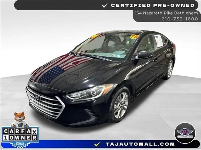 2018 Hyundai Elantra SEL for sale in Bethlehem, PA