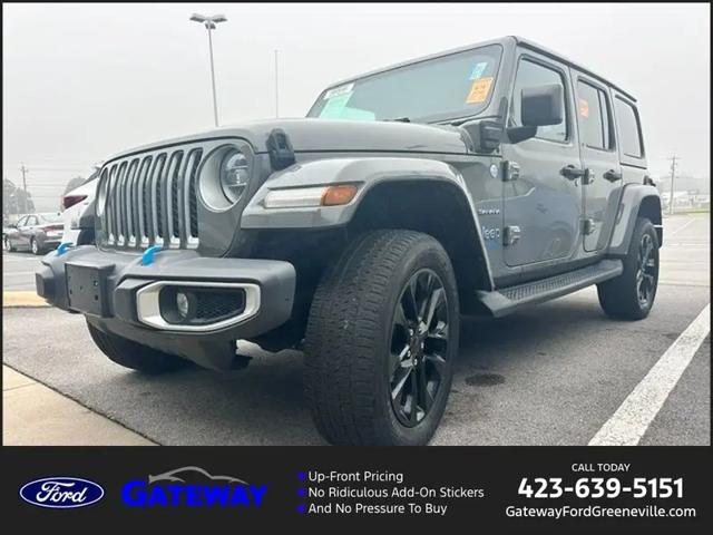 2022 Jeep Wrangler 4xe Unlimited Sahara 4x4 for sale in Greeneville, TN