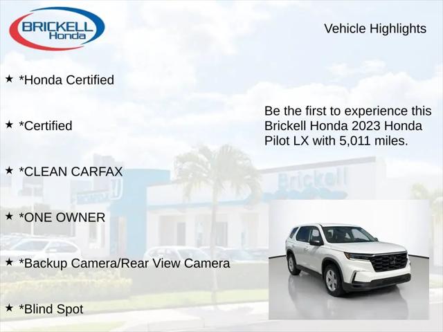 2023 Honda Pilot 2WD LX
