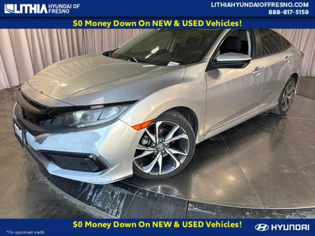 2019 Honda Civic LX for sale in Fresno, CA