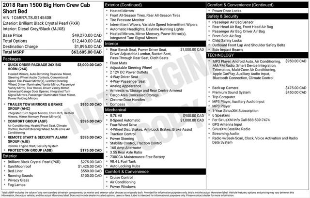 2018 Ram 1500 SLT