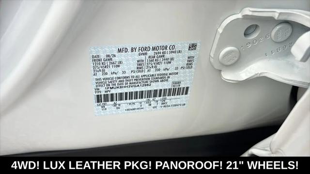 2027 Ford Explorer Platinum