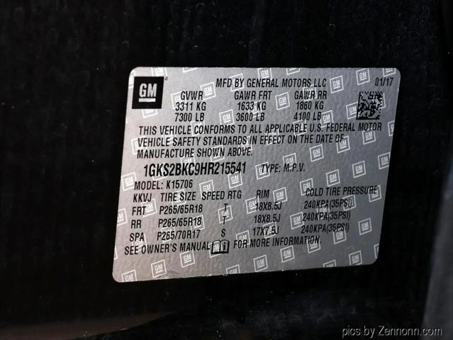 2017 GMC Yukon SLT