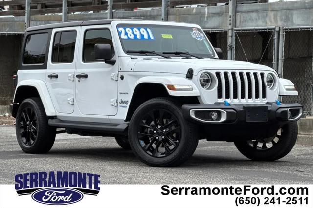 2022 Jeep Wrangler 4xe Unlimited Sahara 4x4 for sale in Colma, CA