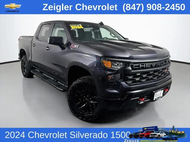 2024 Chevrolet Silverado 1500 4WD Crew Cab Short Bed Custom Trail Boss for sale in Schaumburg, IL