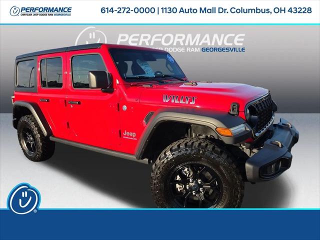 2025 Jeep Wrangler 4xe Willys 4xe for sale in Columbus, OH