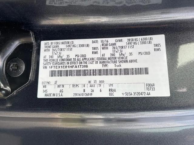 2017 Ford F-150 XL