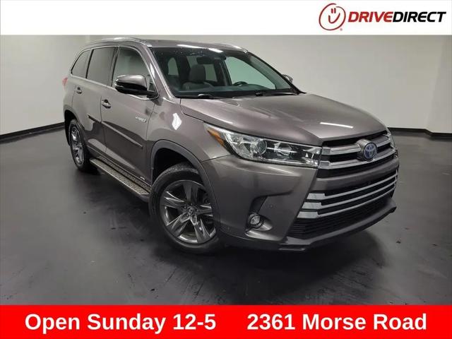 2019 Toyota Highlander Hybrid Limited Platinum for sale in Columbus, OH
