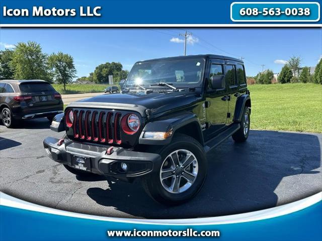 2018 Jeep Wrangler Unlimited Sahara 4x4 for sale in Janesville, WI
