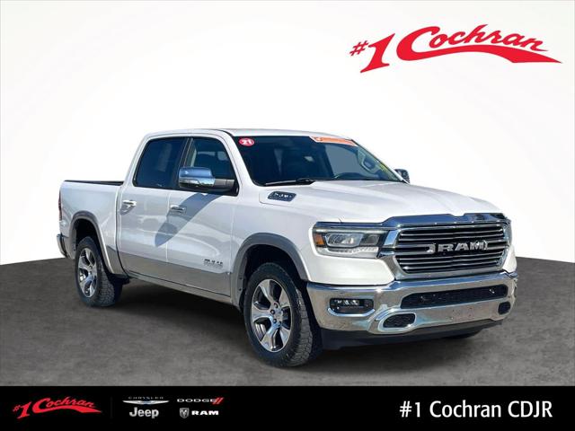 2021 RAM 1500 Laramie Crew Cab 4x4 57 Box 2021 RAM 1500 Laramie Crew Cab 4x4 57 Box