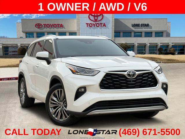 2021 Toyota Highlander Platinum for sale in Lewisille, TX