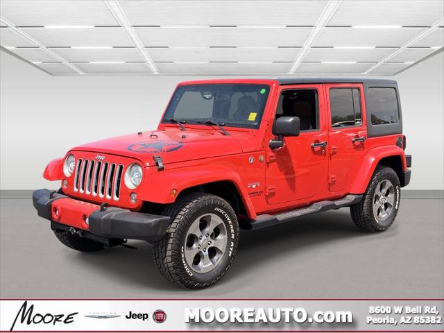 2017 Jeep Wrangler Unlimited Sahara 4x4 for sale in Peoria, AZ