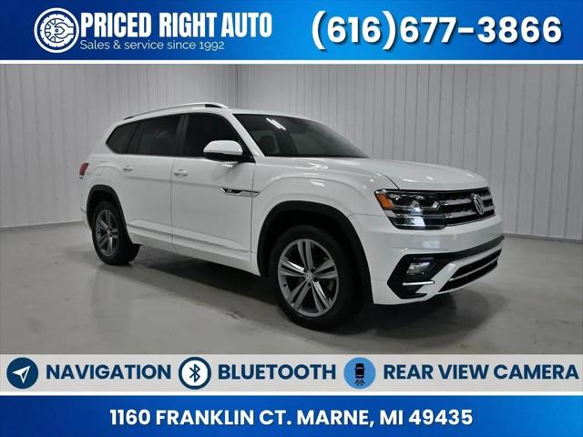 2019 Volkswagen Atlas 3.6L V6 SEL R-Line for sale in Marne, MI