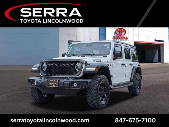 2024 Jeep Wrangler 4-Door Willys 4x4 for sale in Lincolnwood, IL
