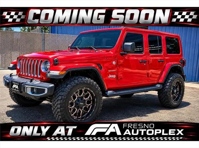 2020 Jeep Wrangler Sahara 4x4 for sale in Fresno, CA