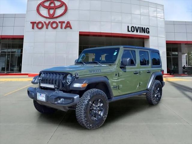2021 Jeep Wrangler Willys 4x4 for sale in Lufkin, TX