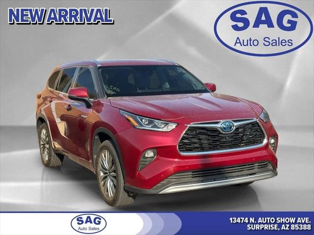 2020 Toyota Highlander Hybrid Platinum for sale in Surprise, AZ