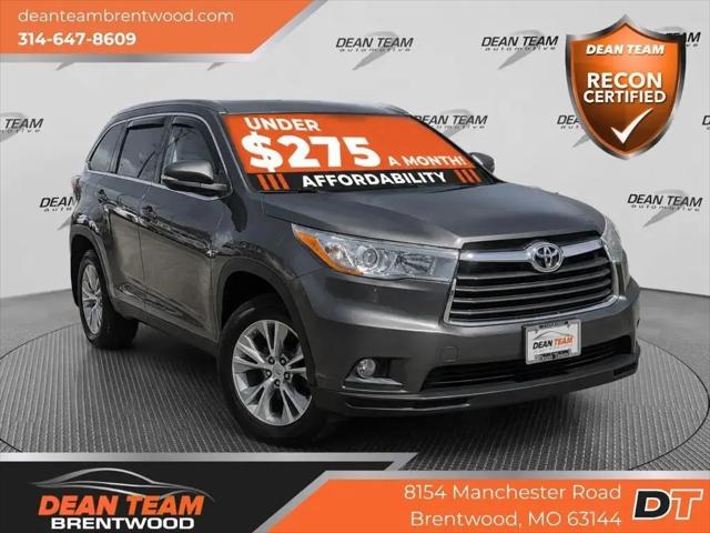 2015 Toyota Highlander XLE V6 for sale in Brentwood, MO