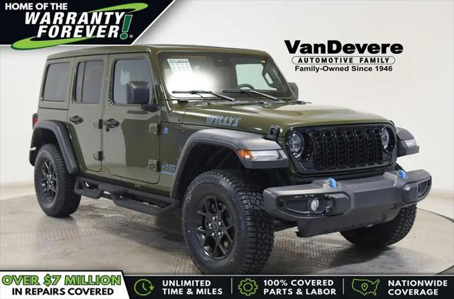 2024 Jeep Wrangler 4xe Willys 4xe for sale in Akron, OH