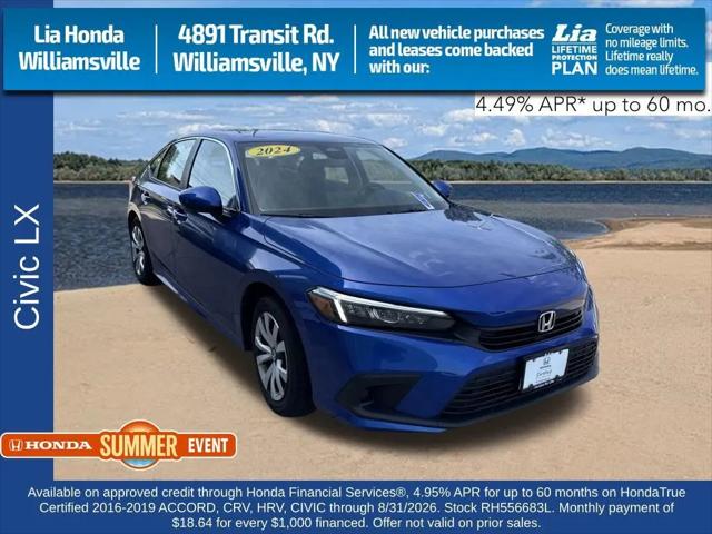 2024 Honda Civic LX for sale in Williamsville, NY