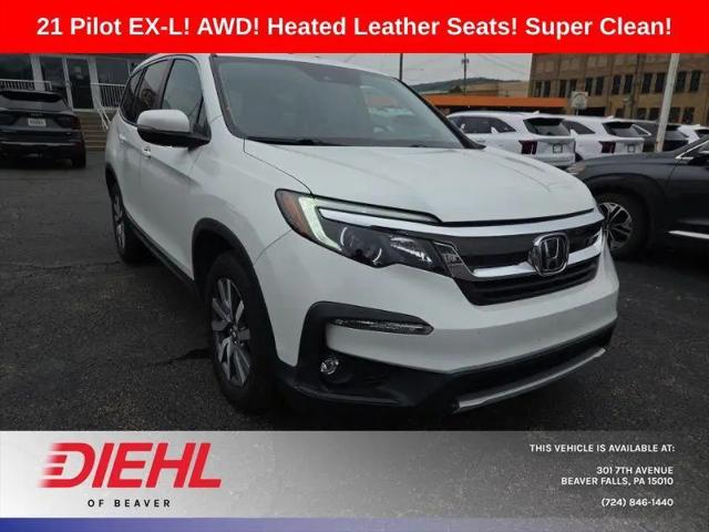 2021 Honda Pilot AWD EX-L for sale in Beaver Falls, PA