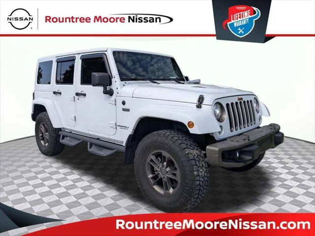 2017 Jeep Wrangler Unlimited 75th Anniversary Edition 4x4 for sale in Lake City, FL