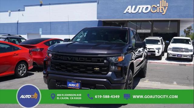 2022 Chevrolet Silverado 1500 4WD Crew Cab Standard Bed Custom for sale in El Cajon, CA