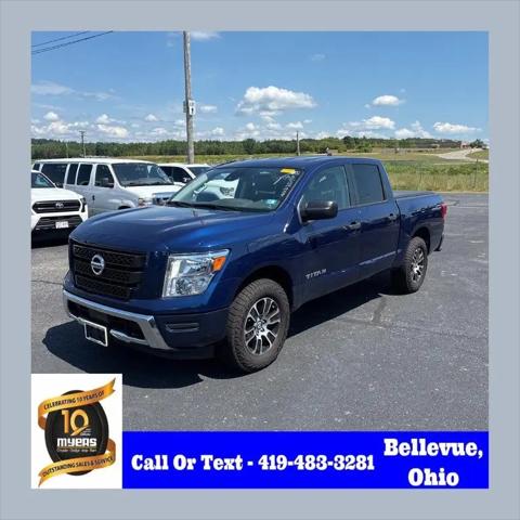 2022 Nissan Titan Crew Cab SV 4x4 for sale in Bellevue, OH