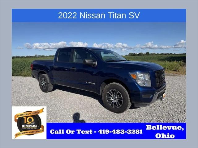 2022 Nissan Titan Crew Cab SV 4x4 for sale in Bellevue, OH