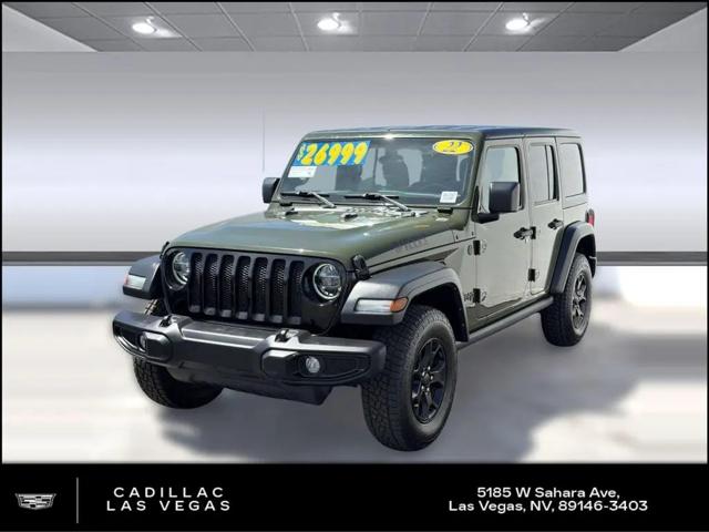 2022 Jeep Wrangler Unlimited Willys 4x4 for sale in Las Vegas, NV