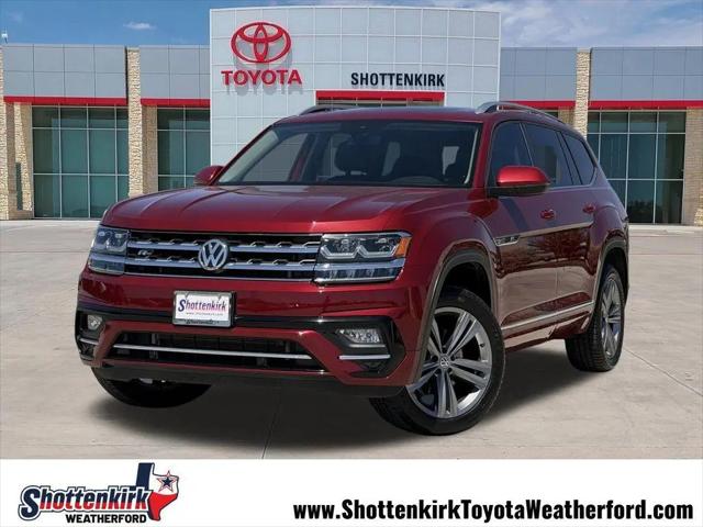 2019 Volkswagen Atlas 3.6L V6 SEL R-Line for sale in Weatherford, TX
