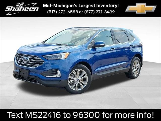 2022 Ford Edge Titanium for sale in Lansing, MI