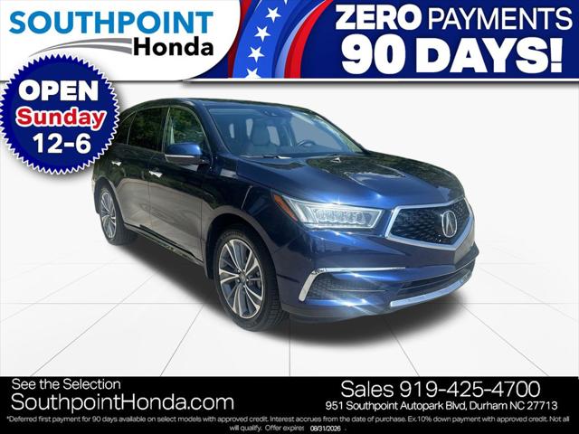 2017 Acura MDX w/Technology Package for sale in Durham, NC