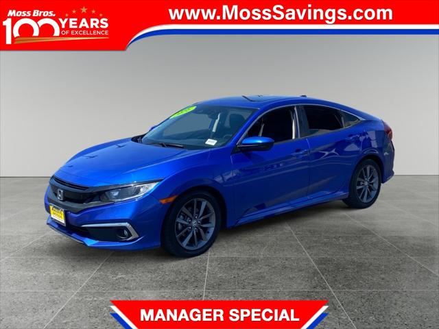 2021 Honda Civic EX for sale in Moreno Valley, CA