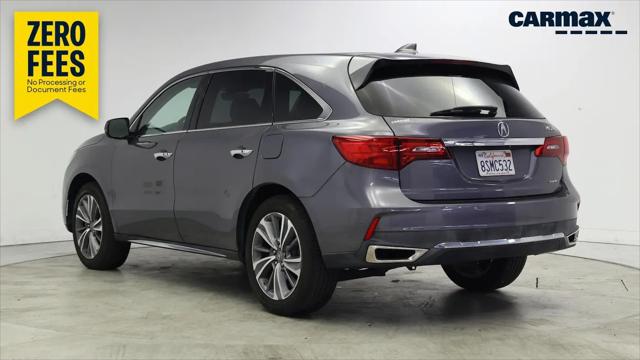 2018 Acura MDX w/Technology Package  AcuraWatch Plus Pkg
