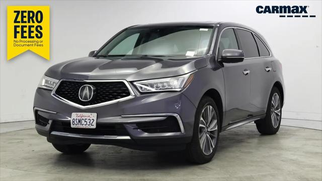 2018 Acura MDX w/Technology Package  AcuraWatch Plus Pkg