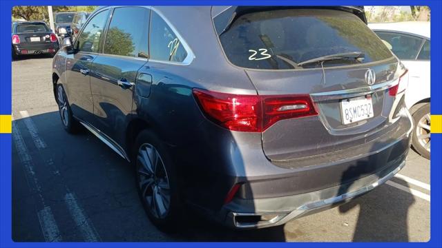 2018 Acura MDX w/Technology Package  AcuraWatch Plus Pkg