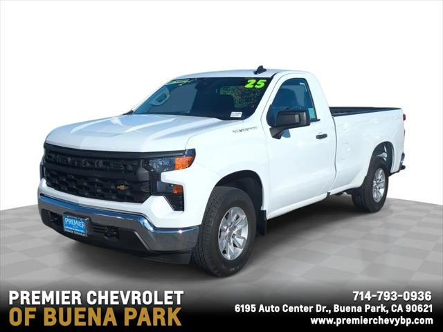 2025 Chevrolet Silverado 1500 2WD Regular Cab Long Bed WT for sale in Buena Park, CA