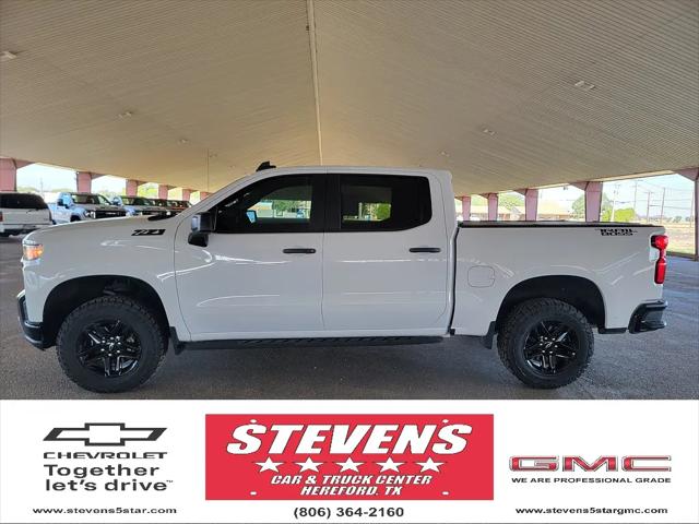2021 Chevrolet Silverado 1500 4WD Crew Cab Short Bed Custom Trail Boss for sale in Hereford, TX